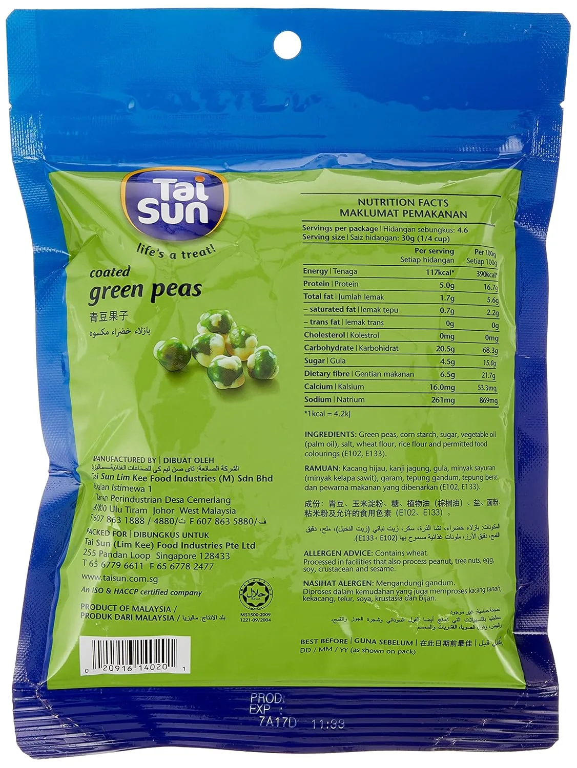 tai sun green peas 2