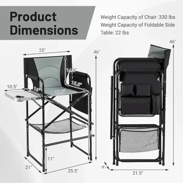 tall directors chair 3