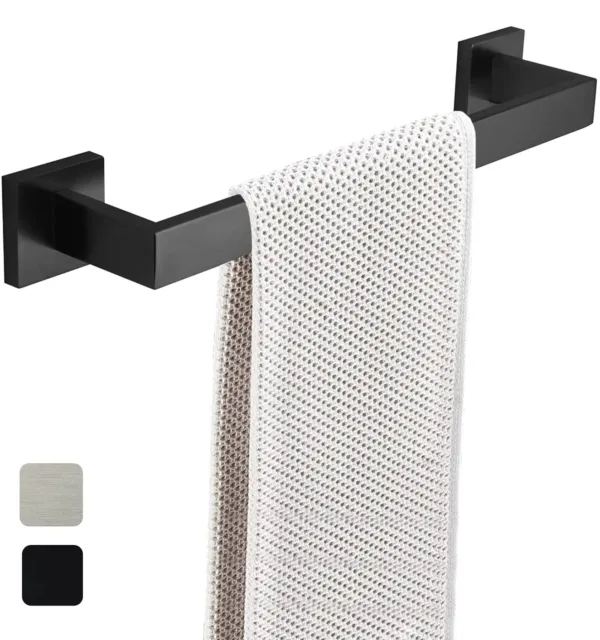 taun towel bar black 1