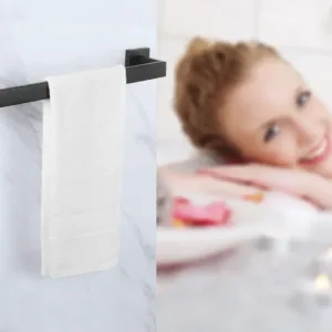taun towel bar black 2