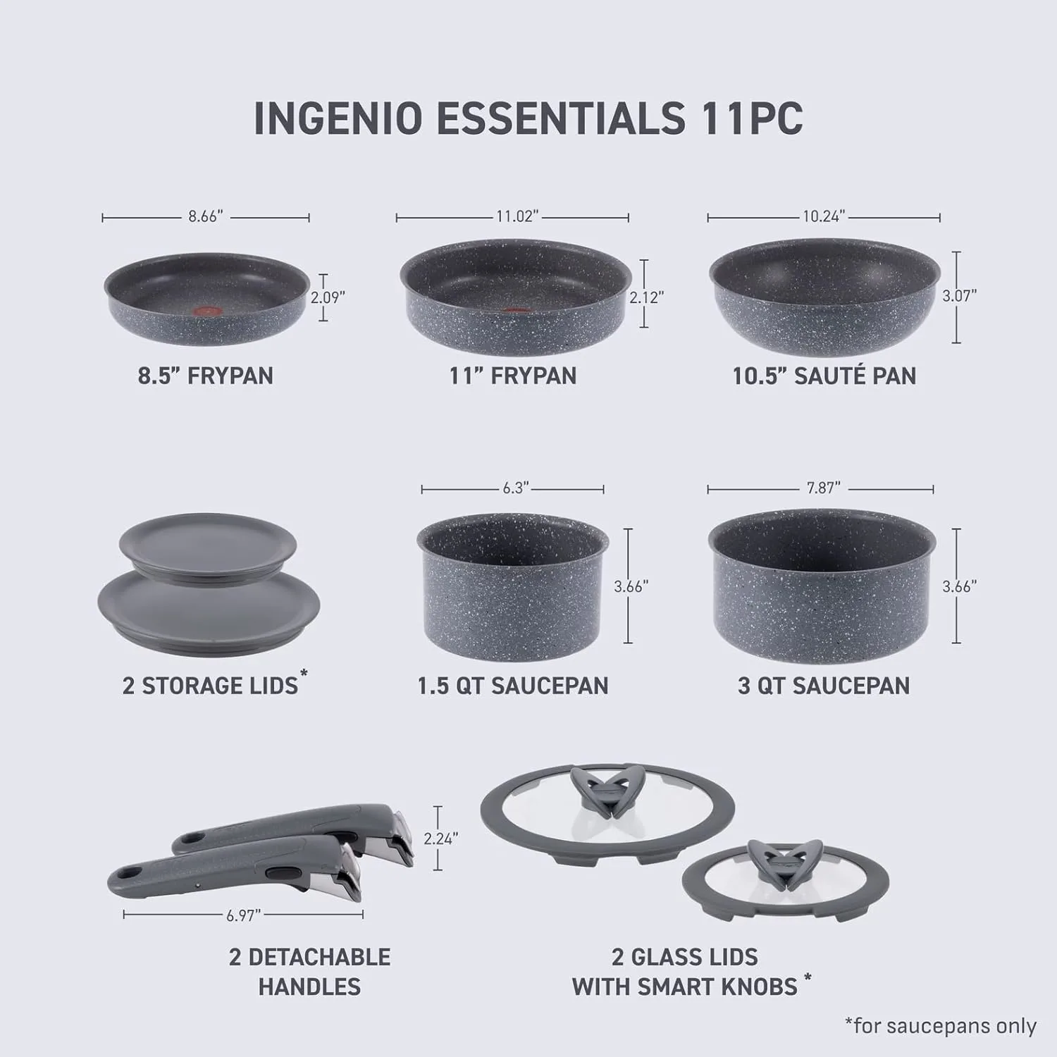 tefal cookware set nonstick 2