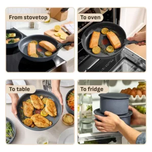 tefal cookware set nonstick 5