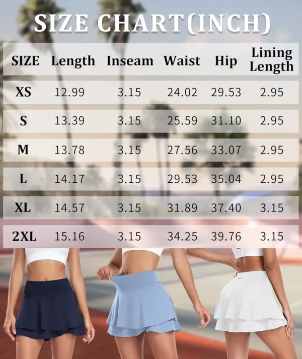 tennis skort women golf 6