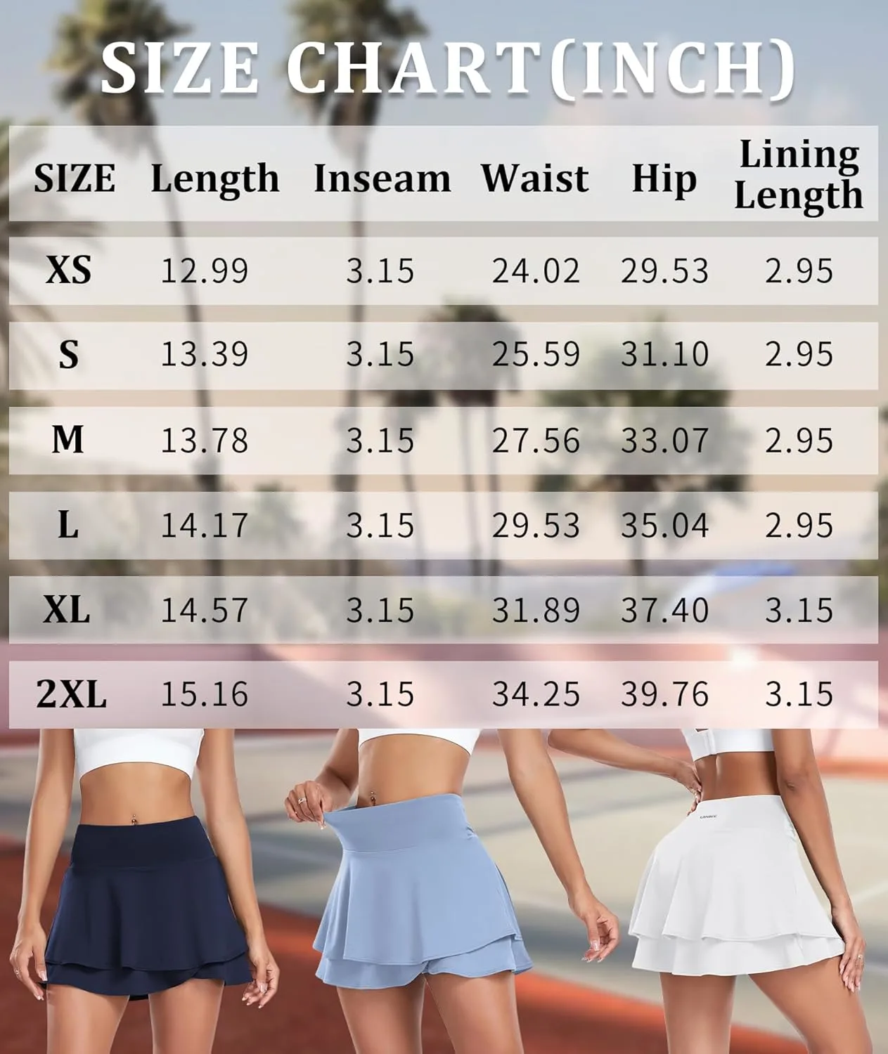 tennis skort women golf 6