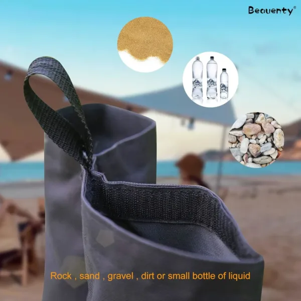 tent weights sand bags 4