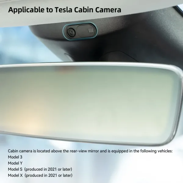tesla cabin camera cover 3