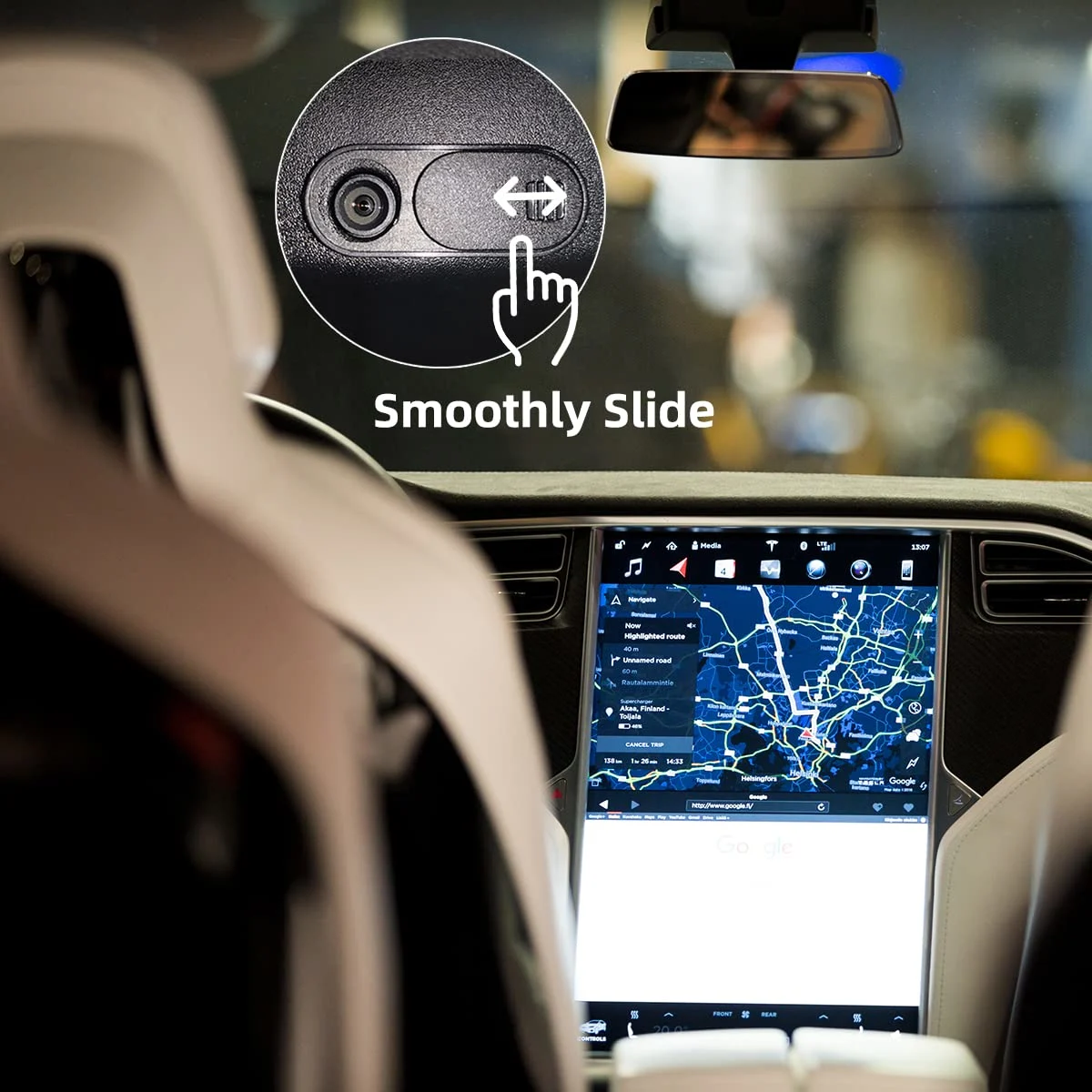 tesla cabin camera cover 5