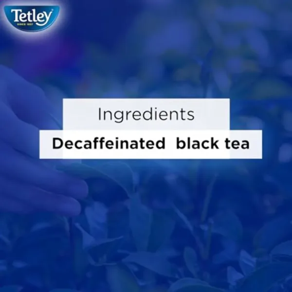 tetley decaffeinated tea 6
