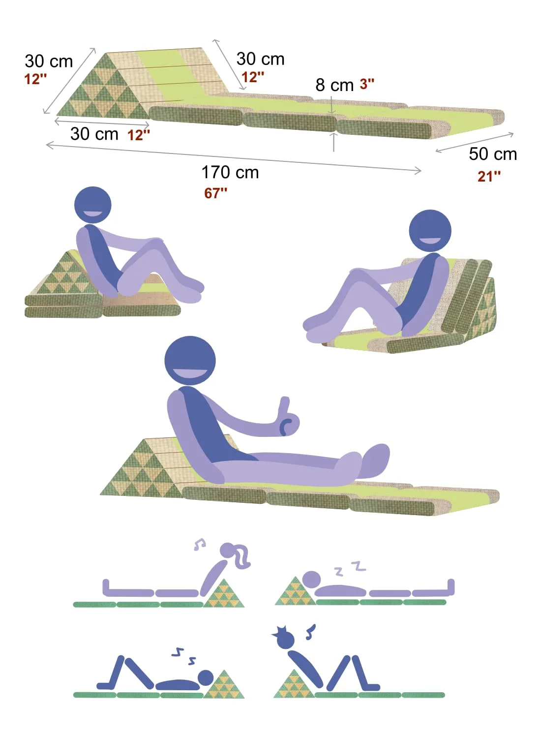 thai floor mattress pillow 3