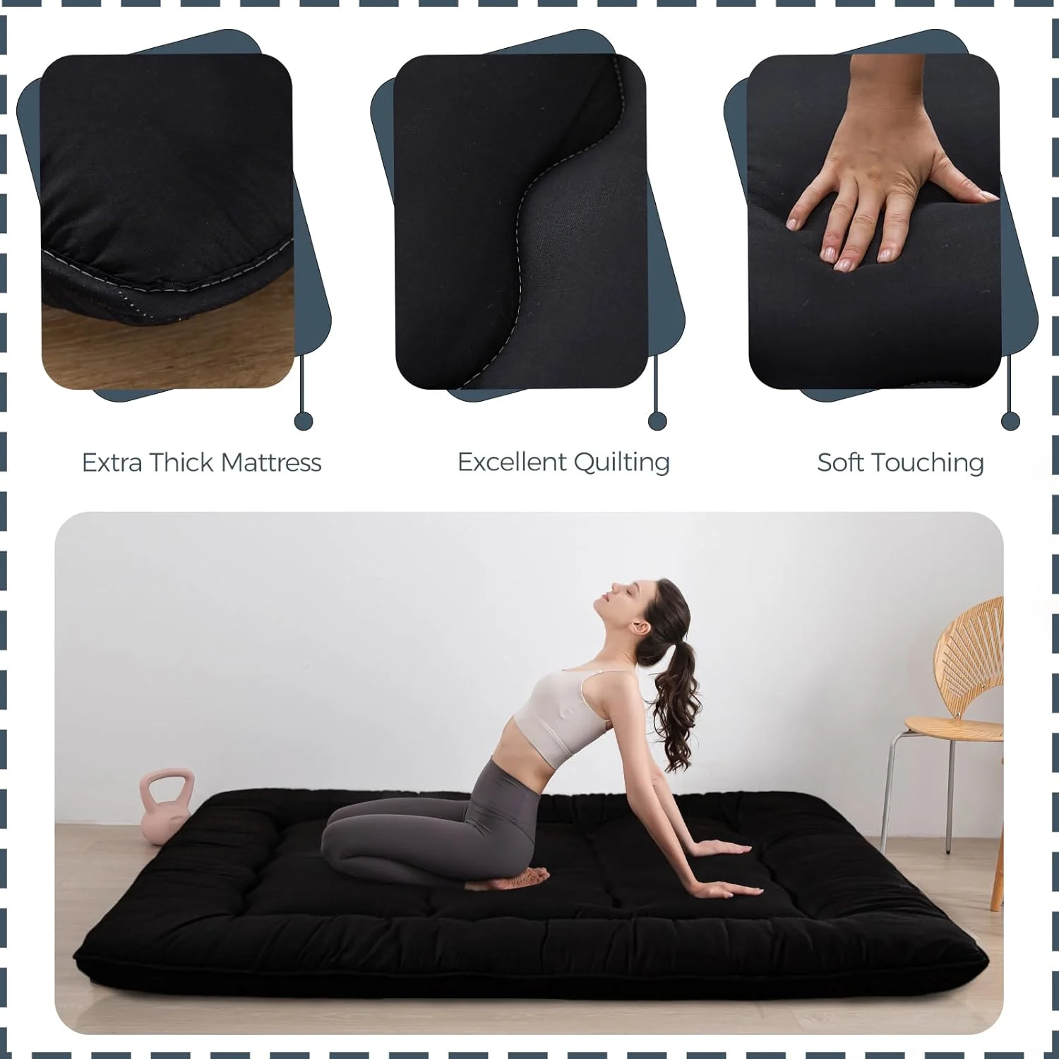 thick floor futon mattress 5