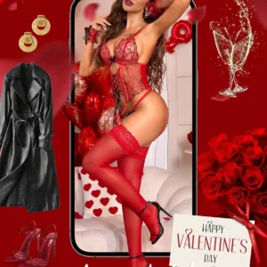 thigh high stockings lace 5