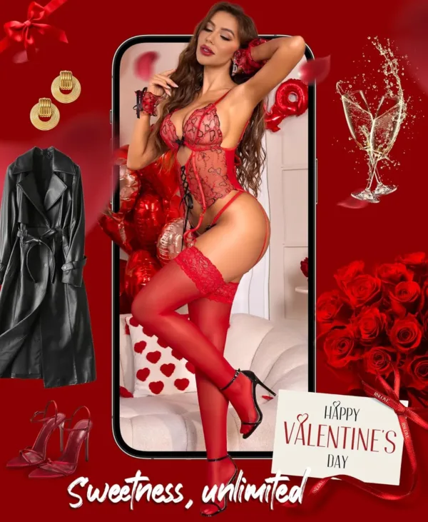 thigh high stockings lace 5