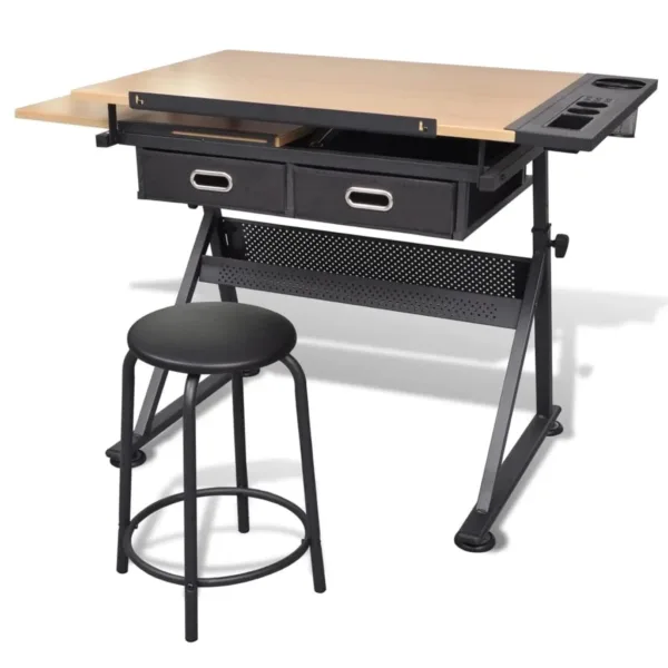 tiltable drawing table 5