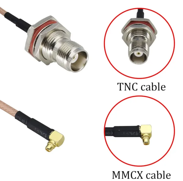 tnc female mmcx cable 3