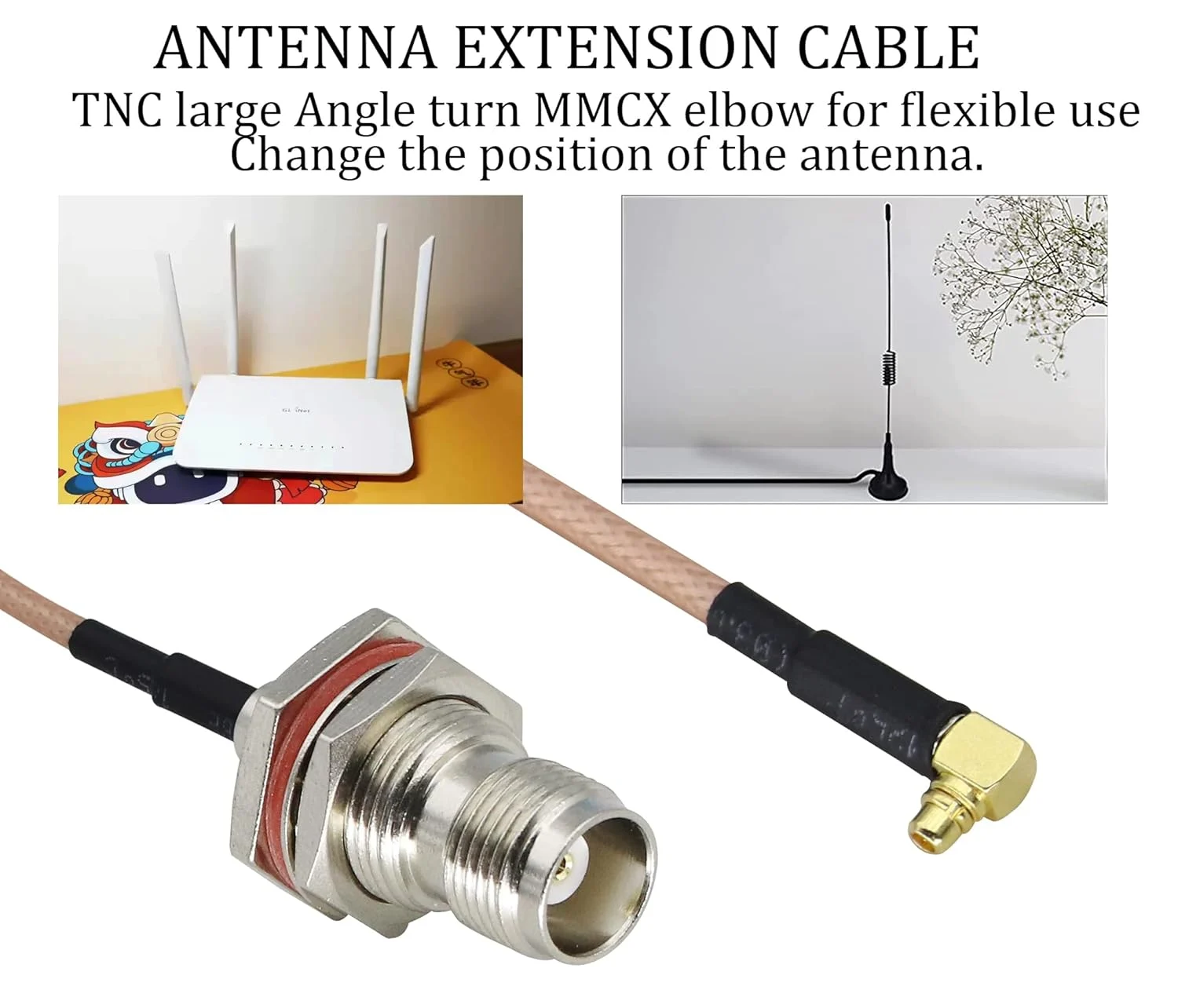 tnc female mmcx cable 6