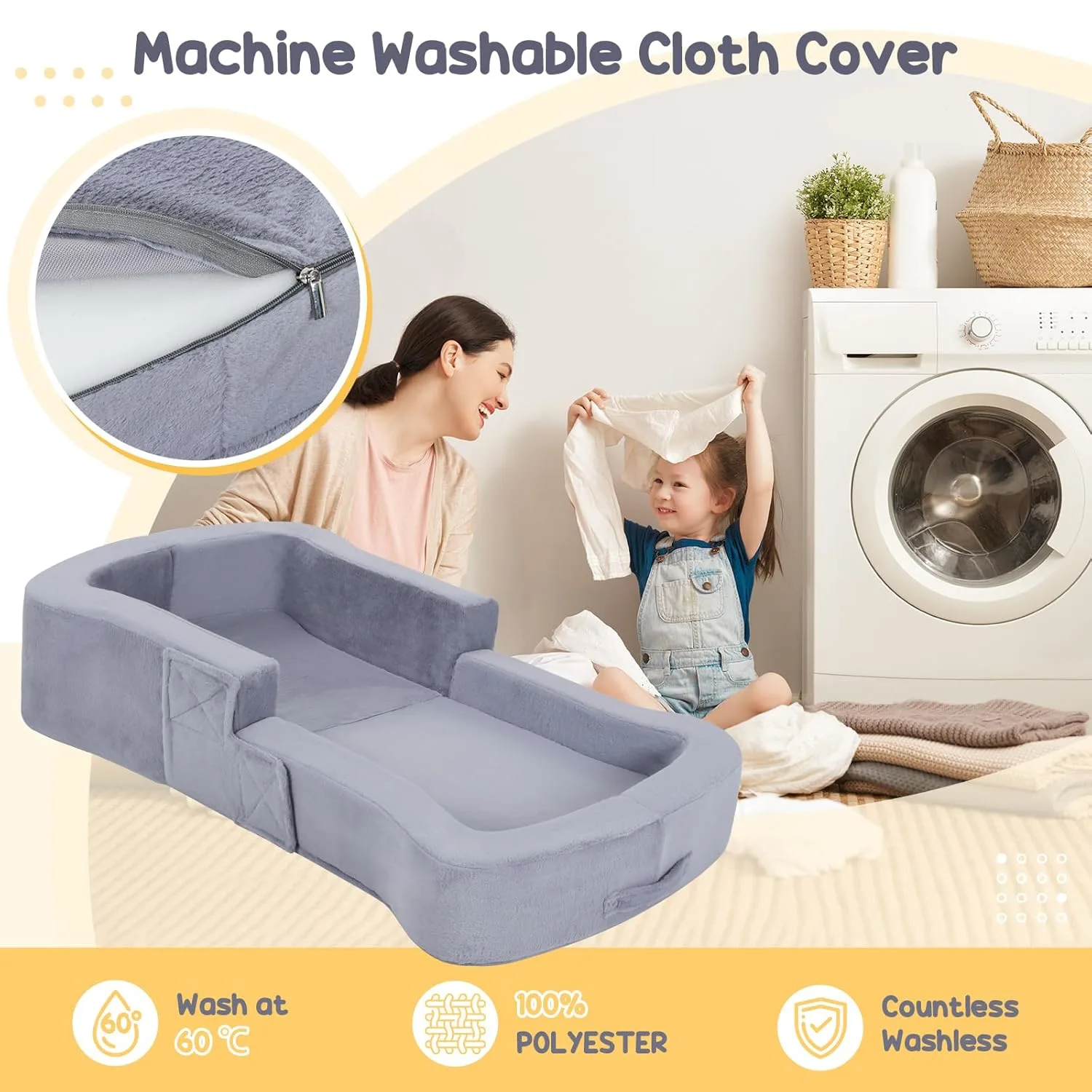 toddler travel bed foldable 5