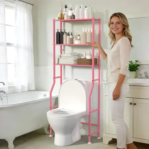 toilet storage pink 2