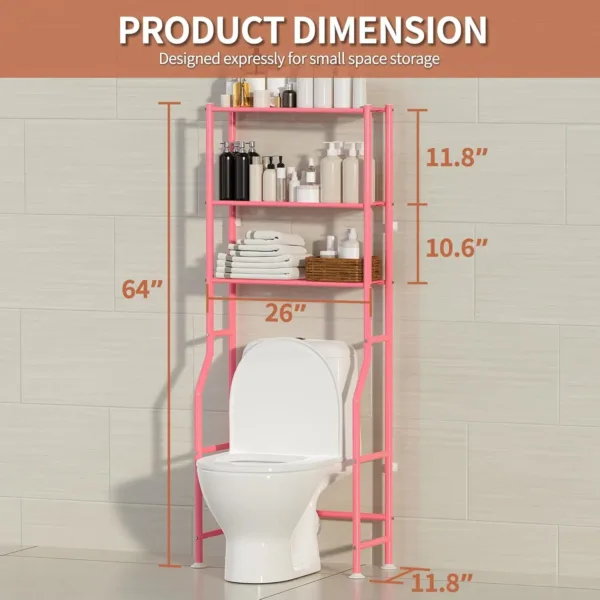 toilet storage pink 3