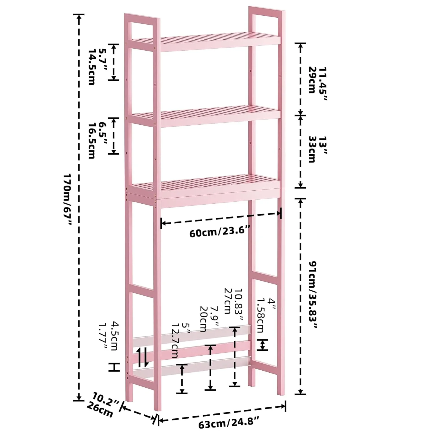 toilet storage shelf 3