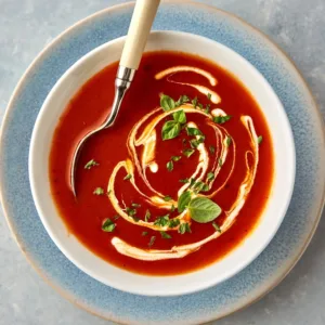 tomato basil soup 6