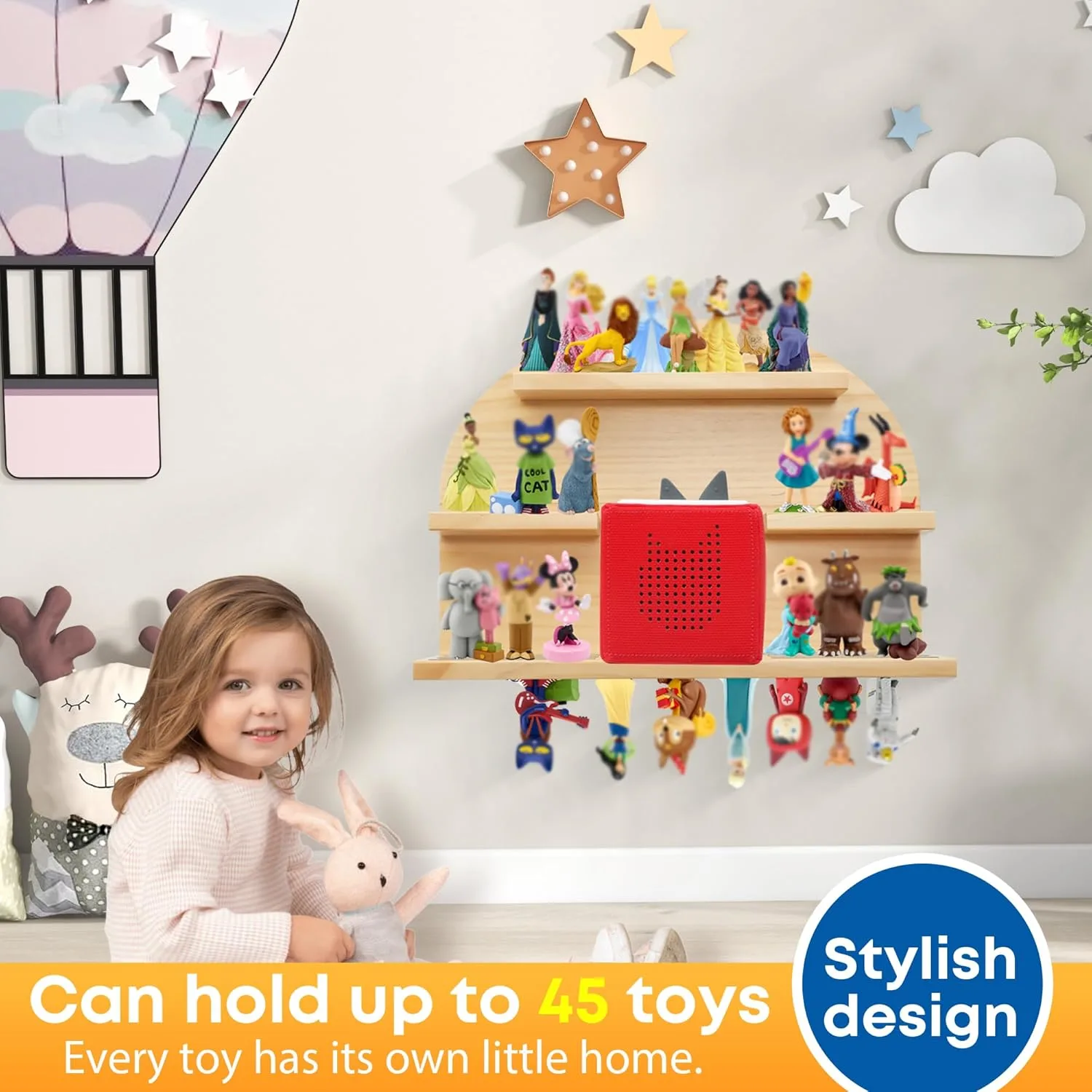 tonies shelf magnetic organizer 4