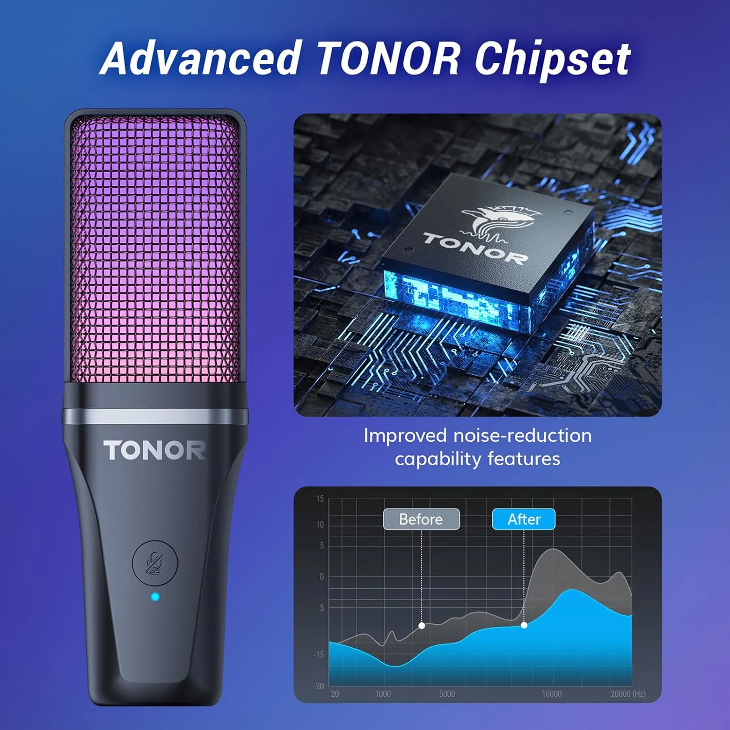 tonor rgb usb microphone 2
