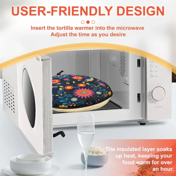 tortilla warmer pack 5