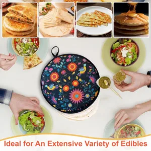 tortilla warmer pack 6