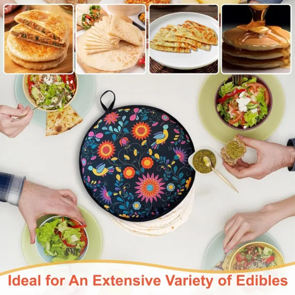 tortilla warmer pack 6