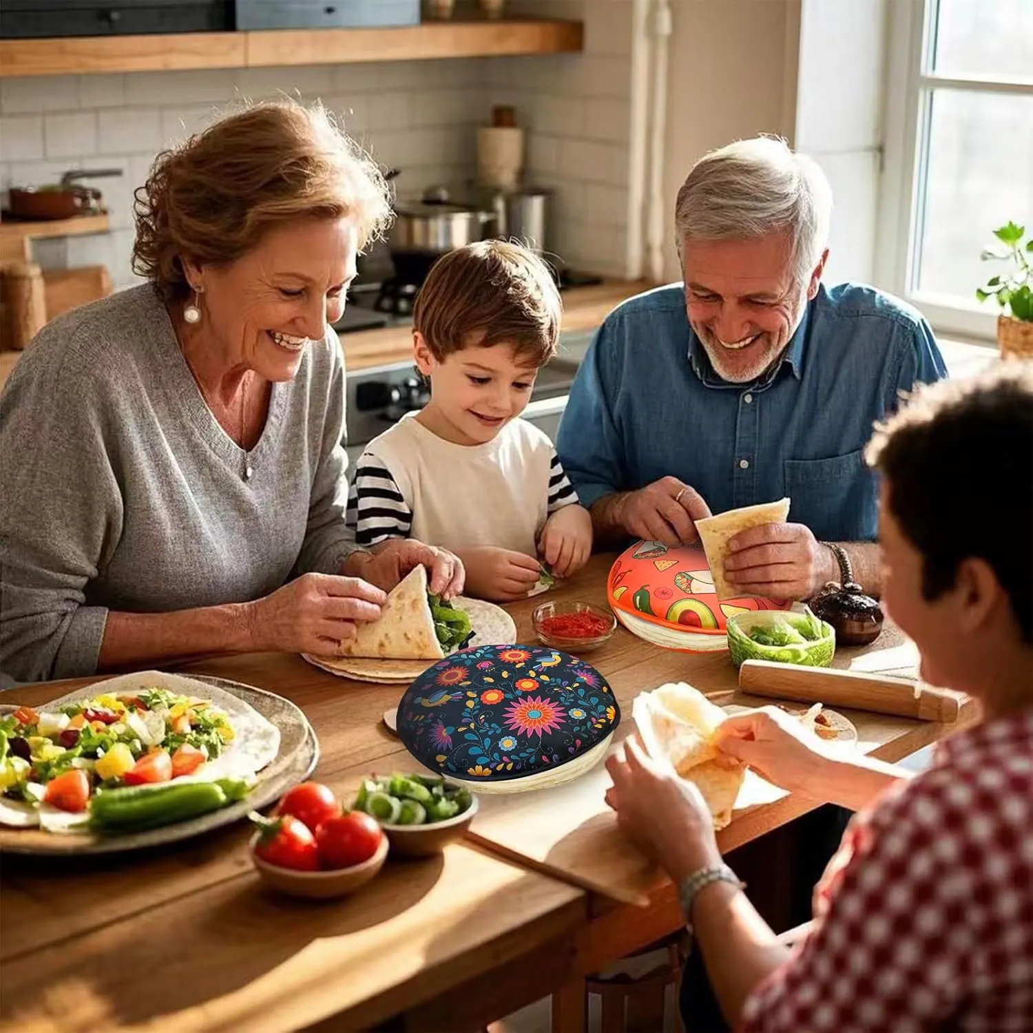 tortilla warmer pack 7