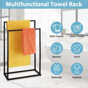 towel rack bathroom free 4