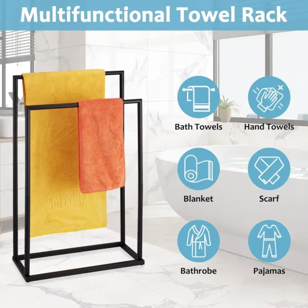 towel rack bathroom free 4