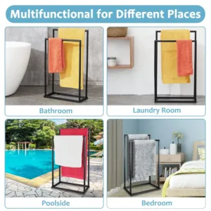 towel rack bathroom free 5