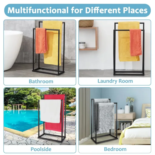 towel rack bathroom free 5