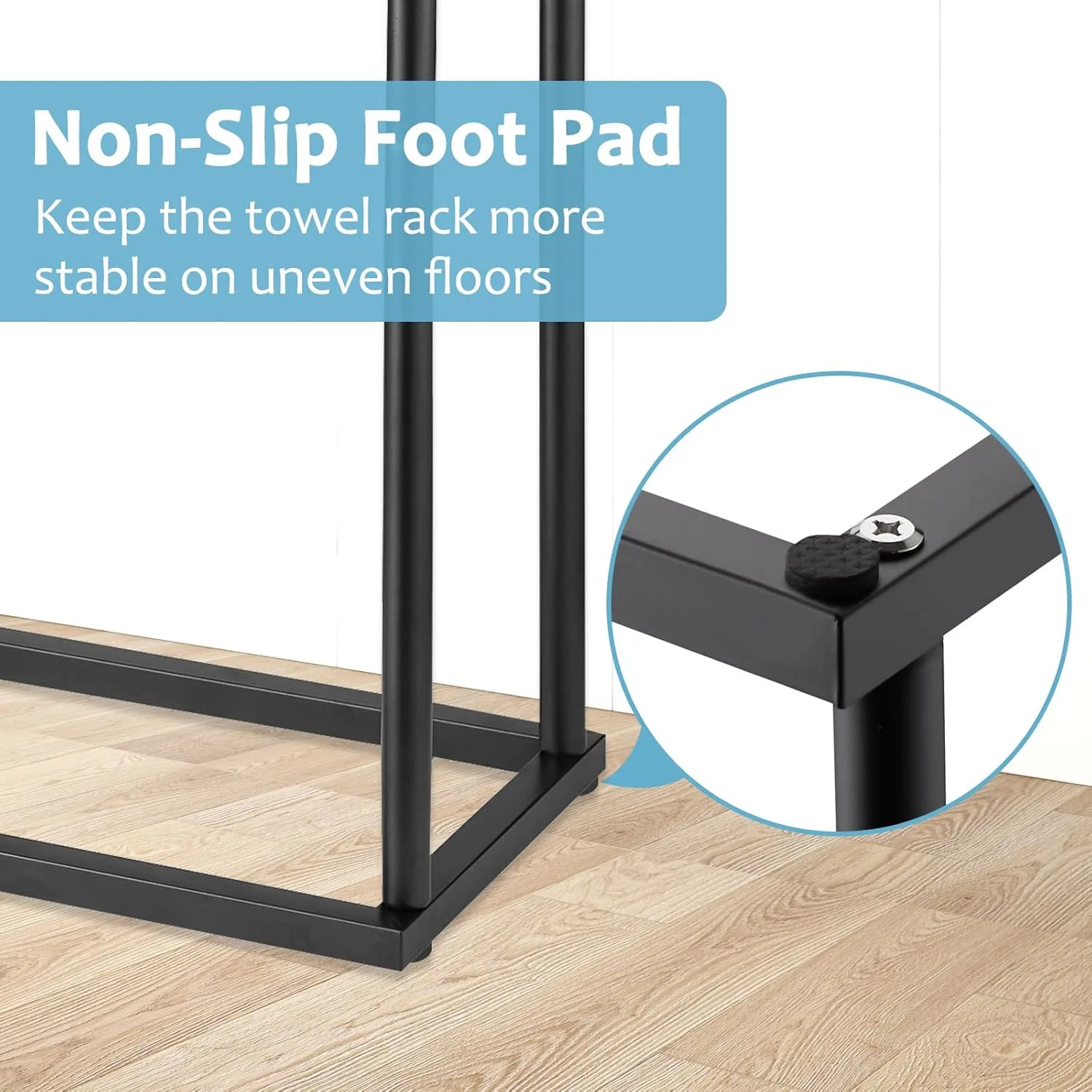 towel rack bathroom free 6