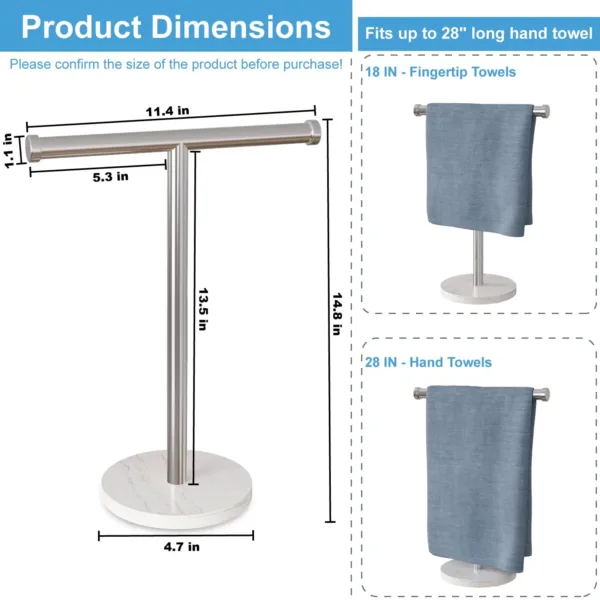 towel rack freestanding 2