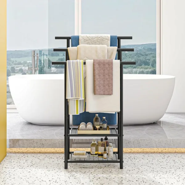 towel rack stand 5
