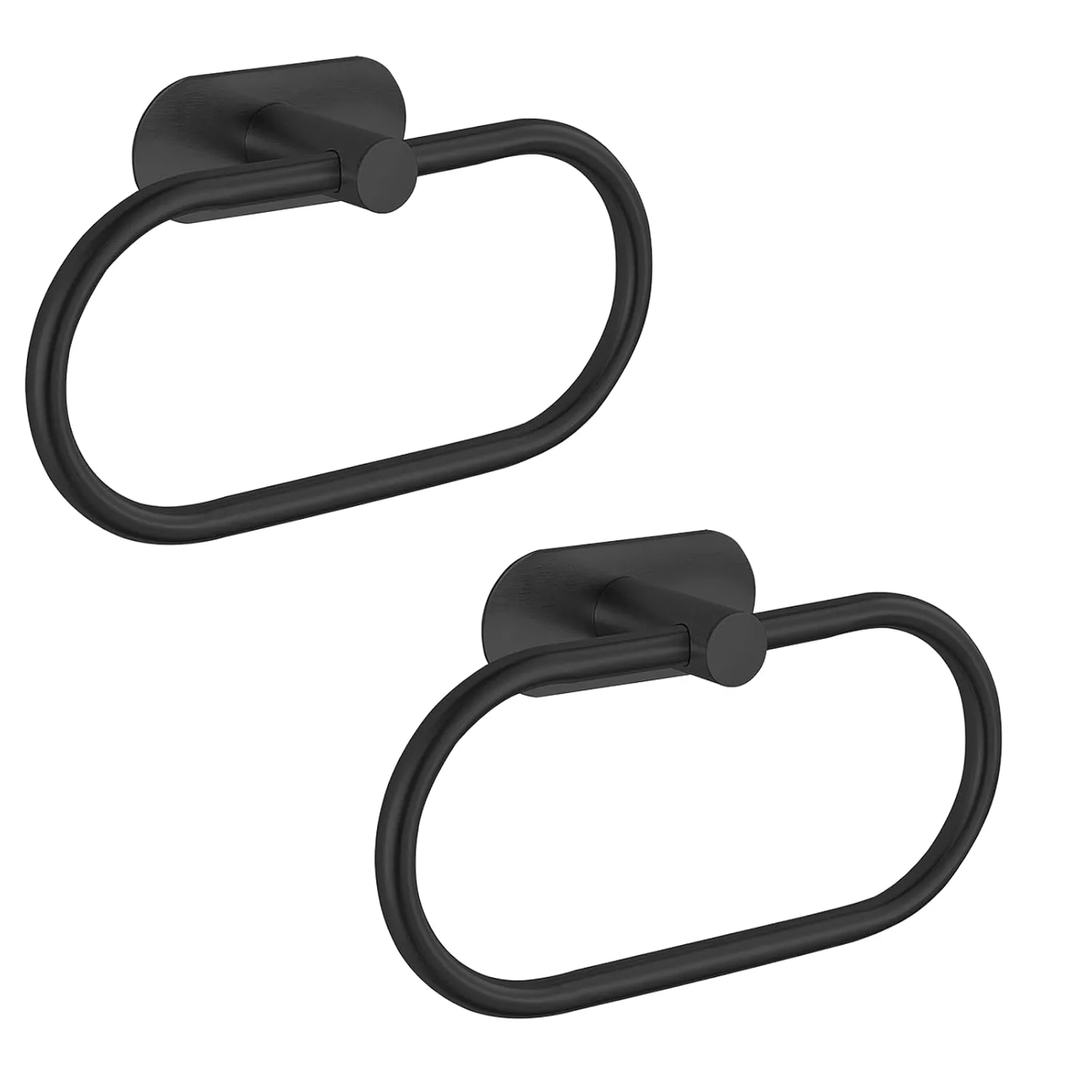 towel ring adhesive black 1