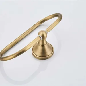 towel ring antique brass 4