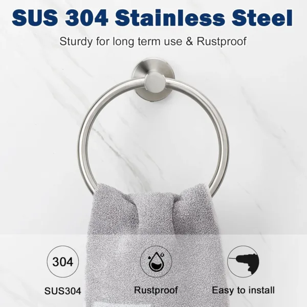 towel ring bathroom 3