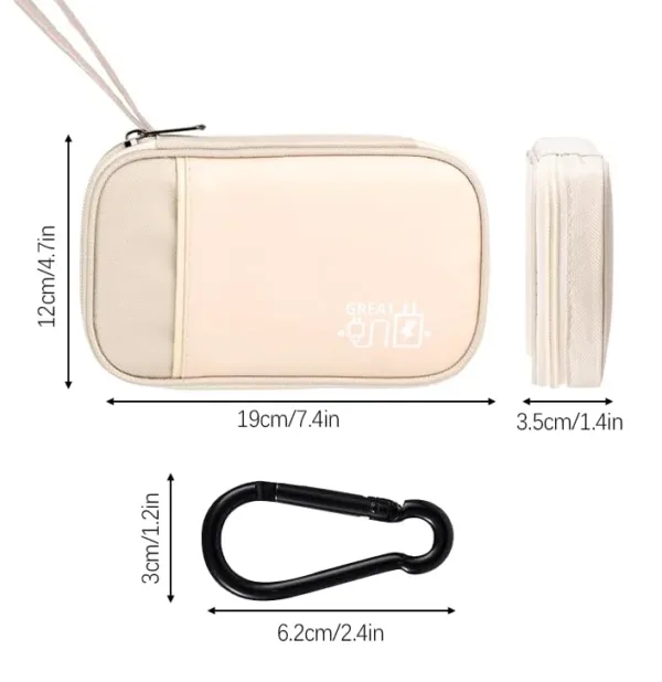 travel electronics organiser bag 2