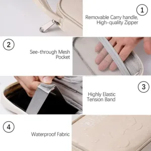 travel electronics organiser bag 3