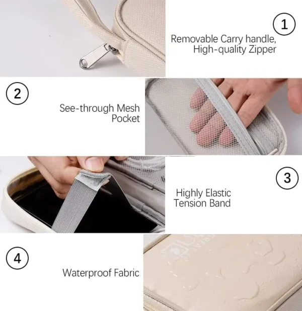 travel electronics organiser bag 3