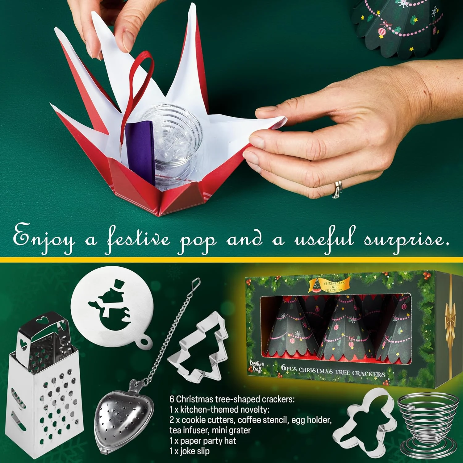 tree shape crackers 6