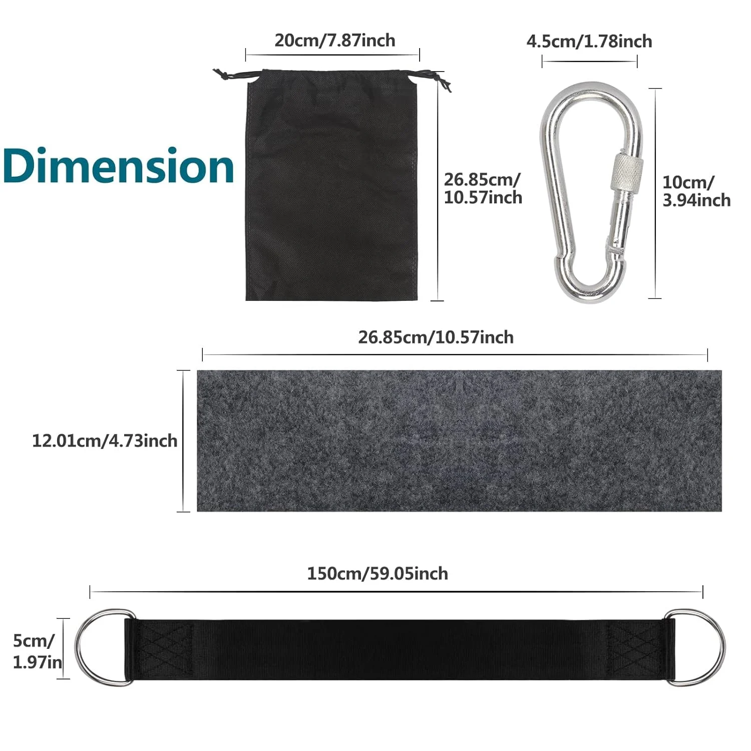 tree swing straps kit 2