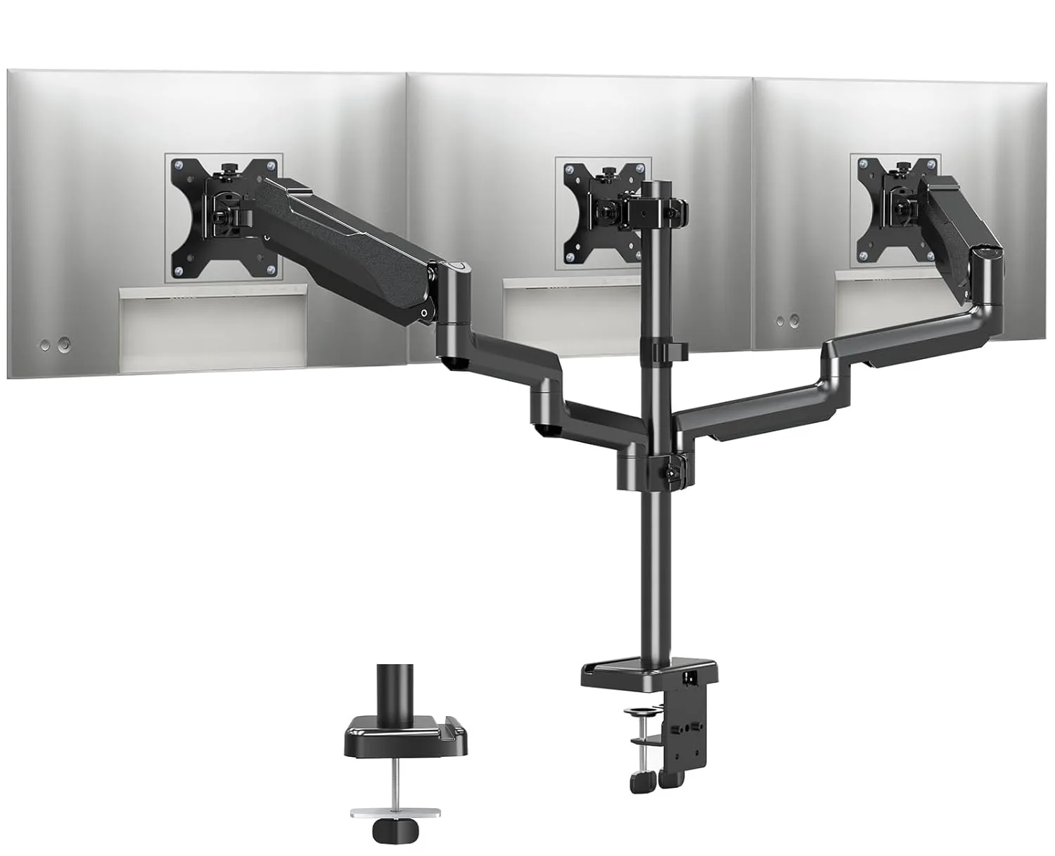 triple monitor stand mount 1