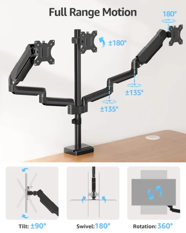 triple monitor stand mount 4