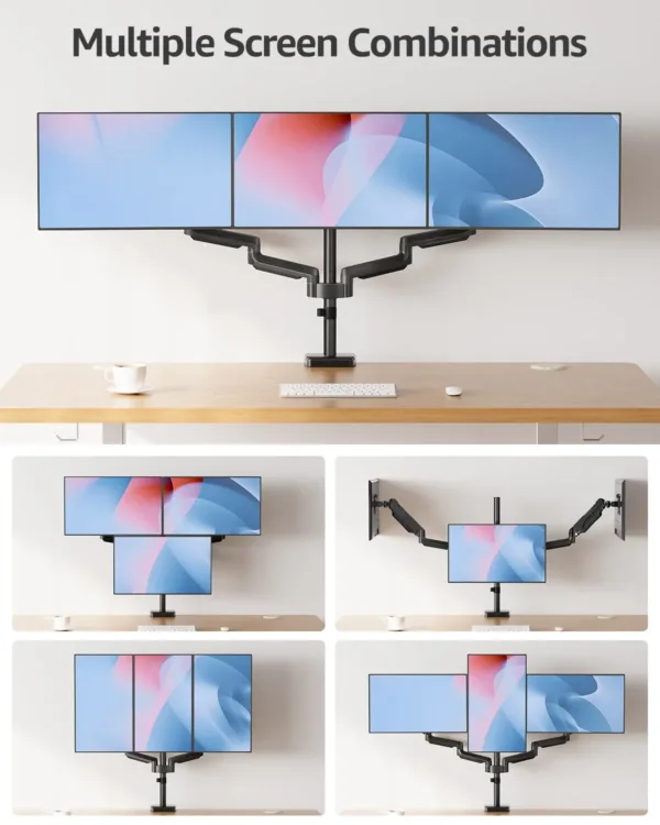 triple monitor stand mount 5