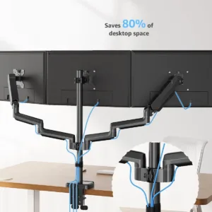 triple monitor stand mount 7