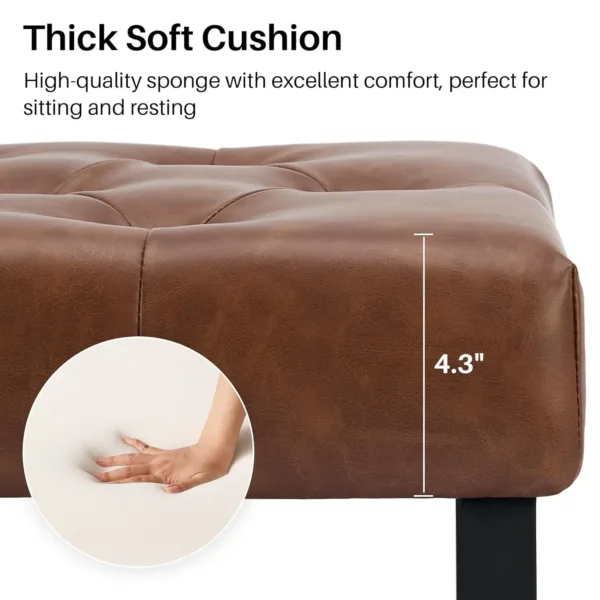 tufted bench shoe storage 3